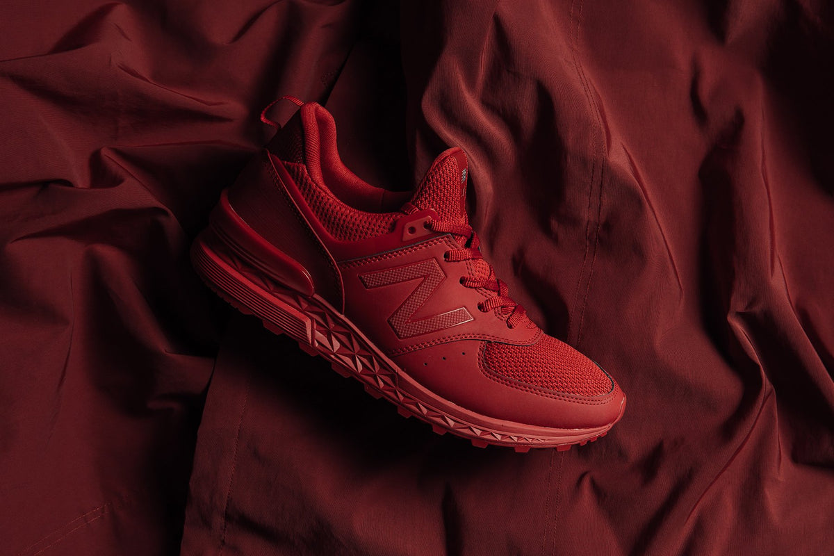 New Balance 574 'Re-engineered' In Beet Red Available Now
