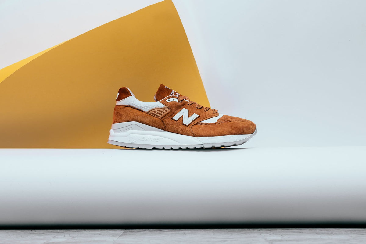 New Balance 998 Made in USA "Brown Sugar/White" Coming Soon