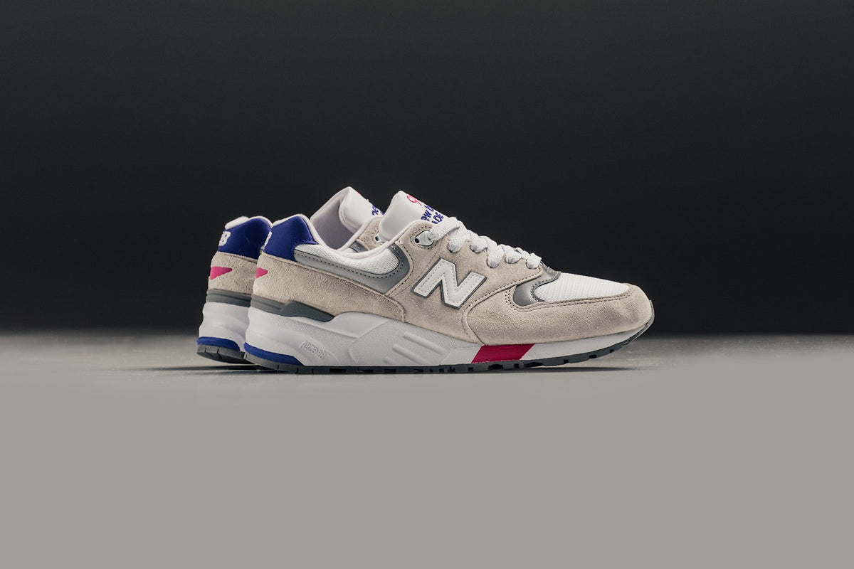 New Balance "Made in USA" 999 White/Blue Available Now