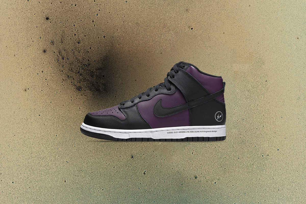 Nike x Fragment Design Dunk High ‘Beijing’ Release June 5th