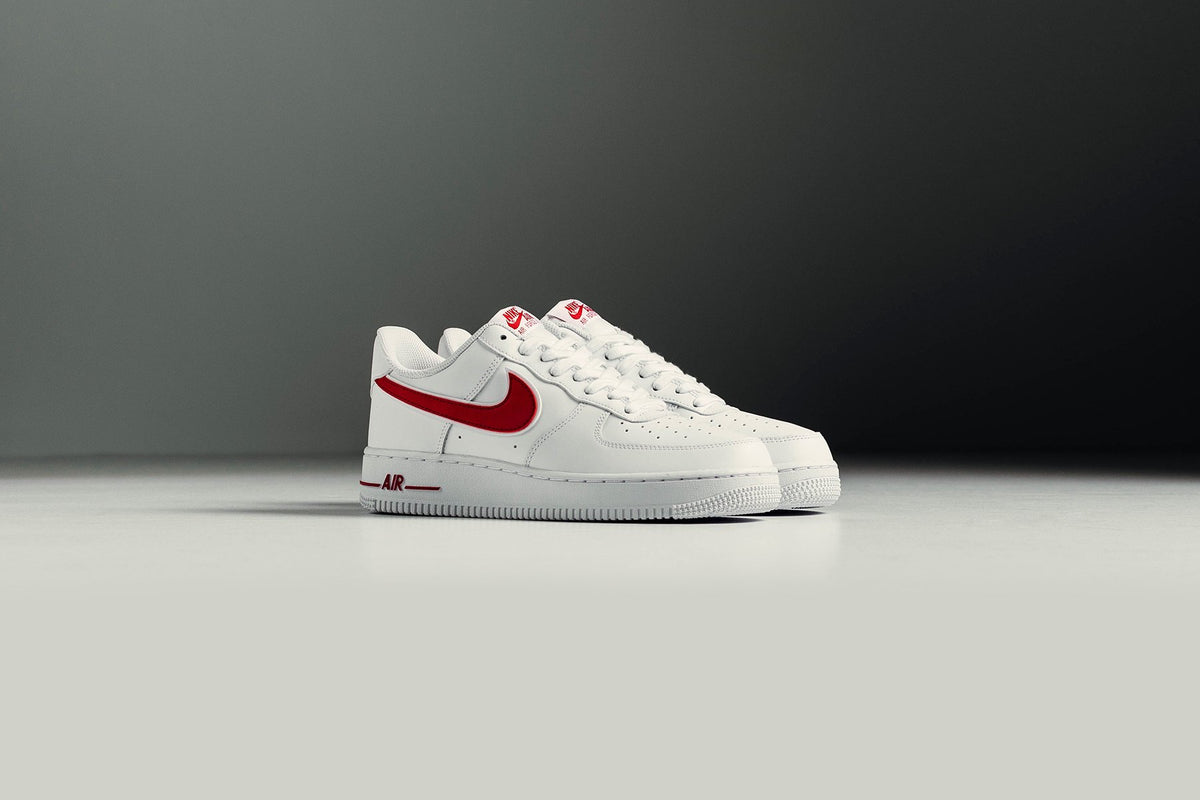 Nike Air Force 1 '07 3 "White/Gym Red" Available Now