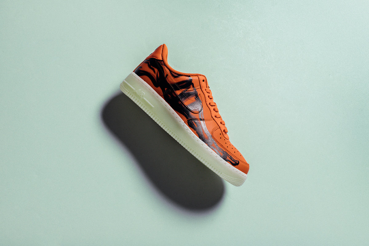 The Halloween Edition Air Force 1 'Orange Skeleton' Releases 10/28