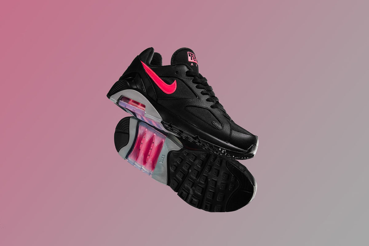 Nike Air Max 180 "Black/Pink Blast" Available Now