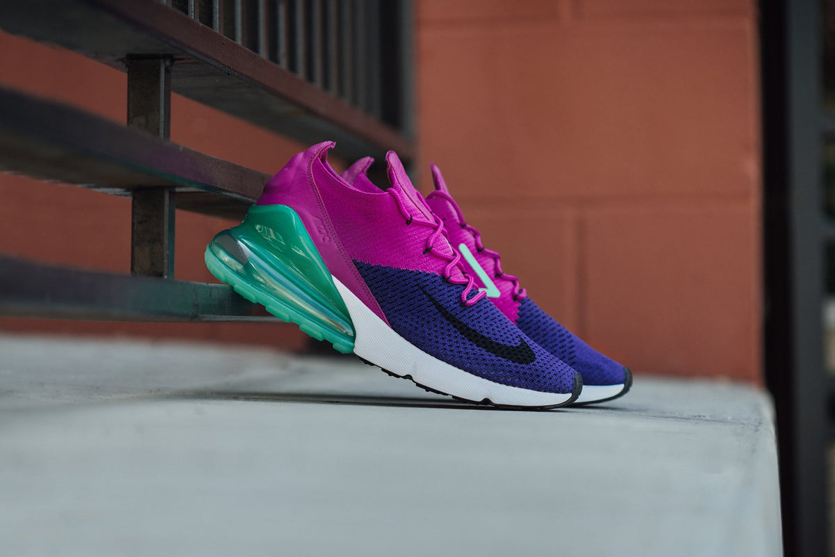 Nike Air Max 270 Flyknit "Fuchsia Flash" Available Now