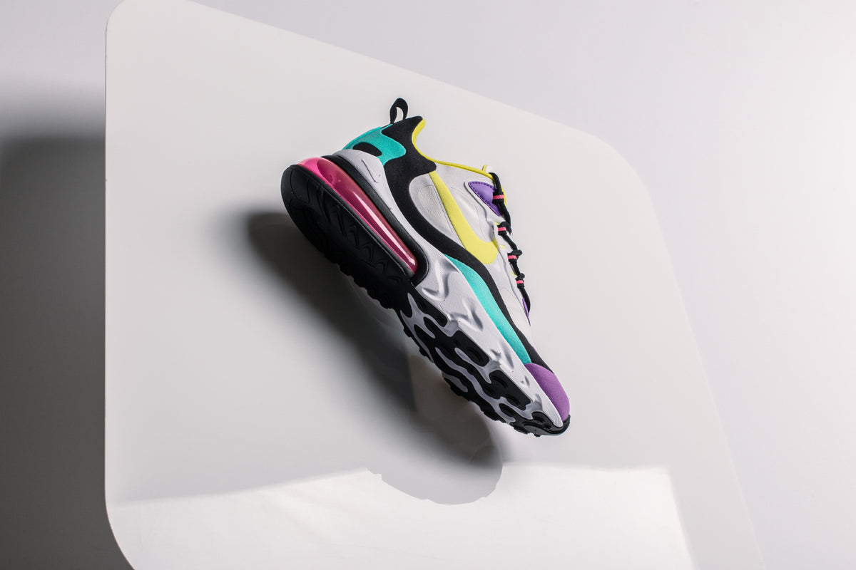 Nike Air Max 270 React "White/Dynamic Yellow" Coming Soon