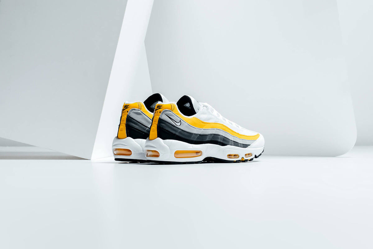 Nike Air Max 95 "White/Amarillo/Dark Grey" Available Now