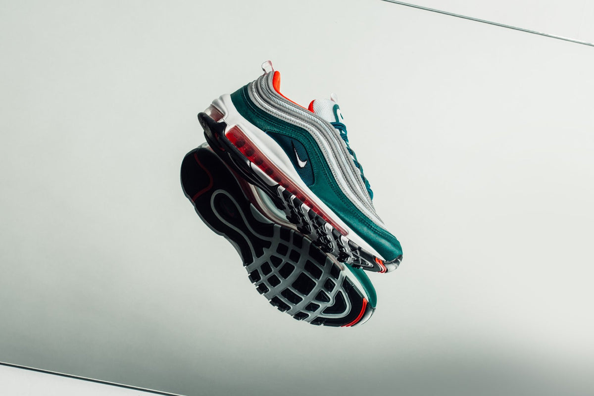 Nike Air Max 97 "Rain Forest/Team Orange" Available Now