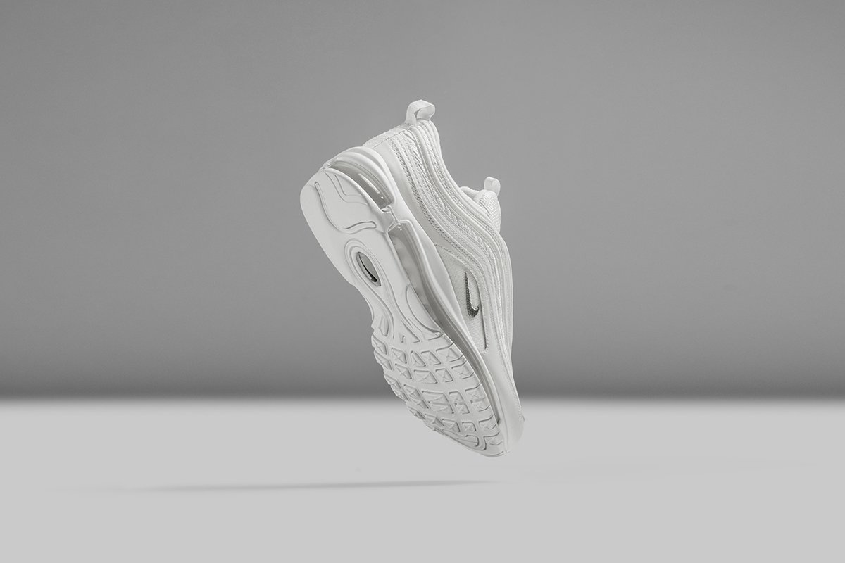 Nike Air Max 97 "White/Wolf Grey" Coming Soon