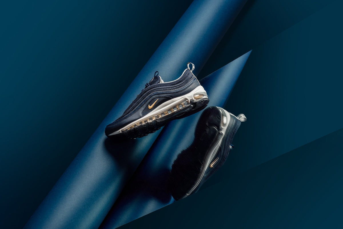 Nike Air Max 97 "Midnight Navy/Metallic Gold" Coming Soon