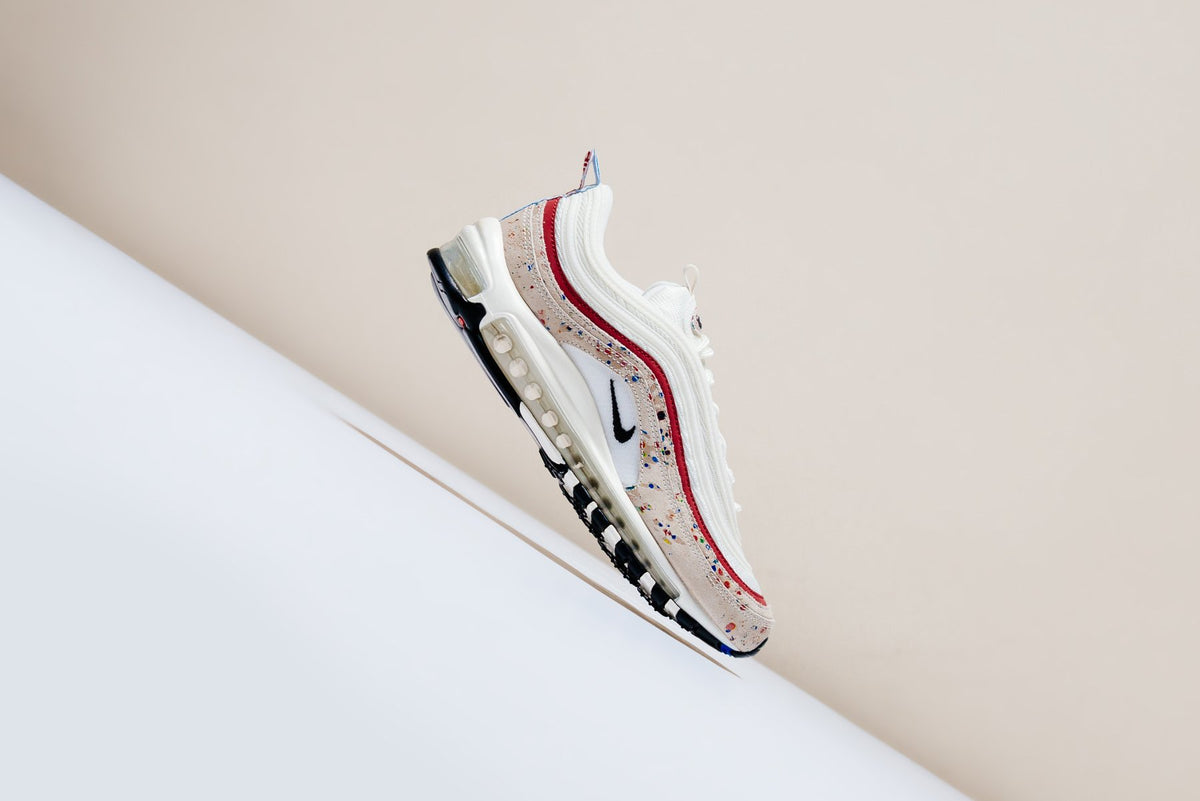 Nike Air Max 97 Premium "Sail/University Red" Available Now