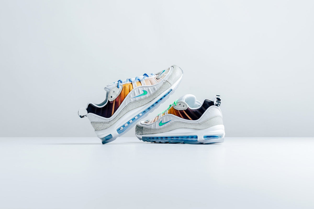 Nike Air Max 98 OA GS "Vast Grey/Electro Green" Coming Soon
