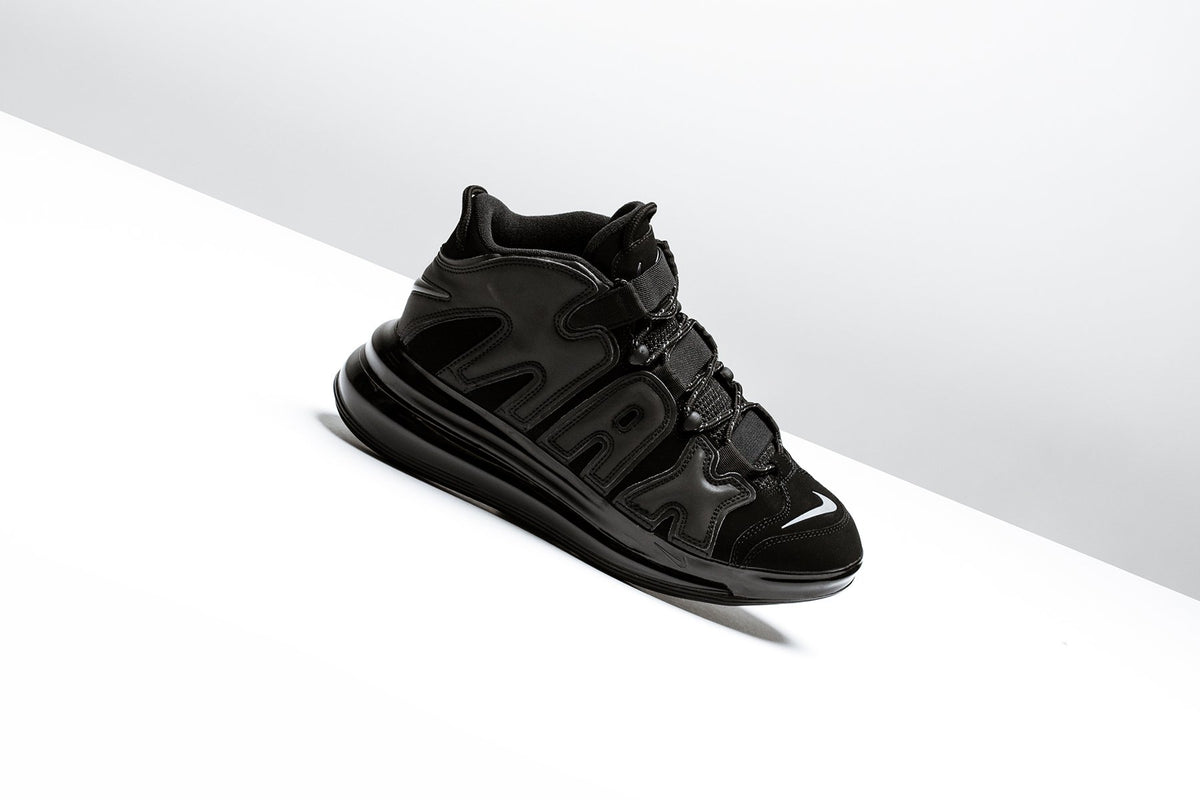 Nike Air More Uptempo 720 QS "Black/Metallic Black" Coming Soon