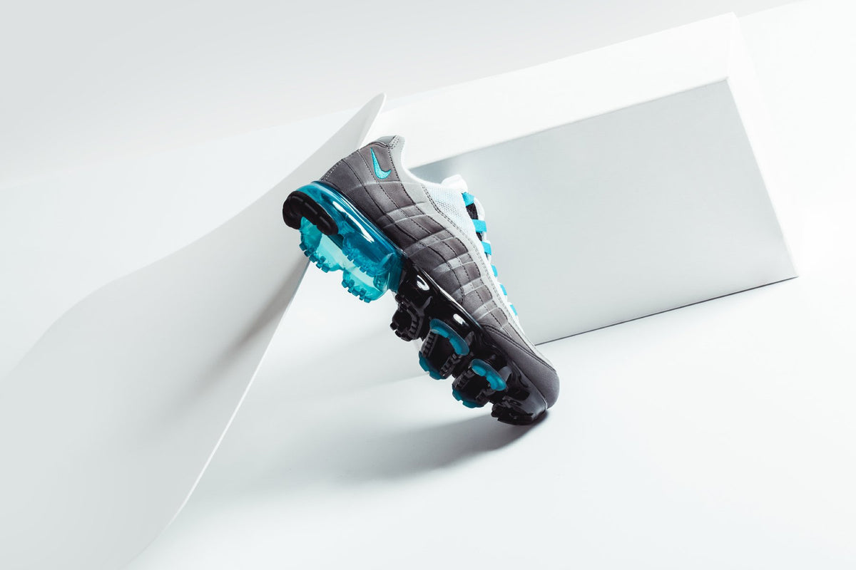 Nike Air VaporMax 95 "Black/Neo Turquoise" Available Now