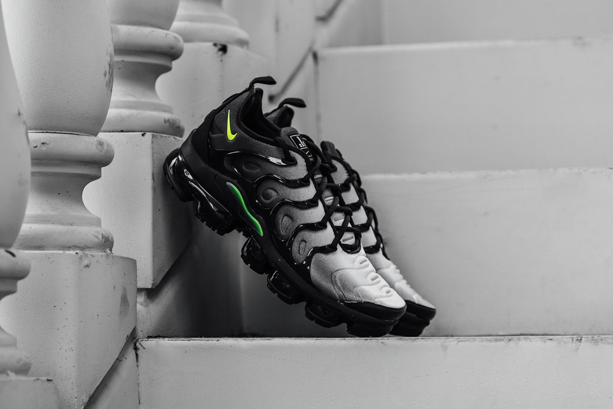 Nike Air VaporMax Plus "Black/Volt-White" Coming Soon