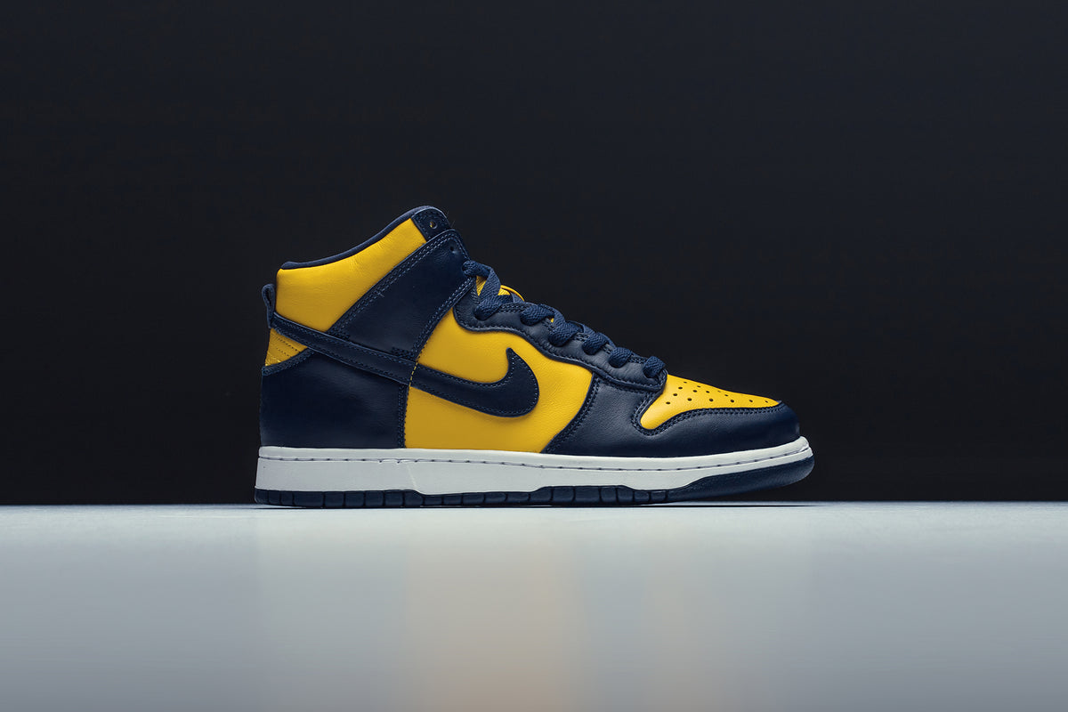 Nike Dunk High 'Maize & Blue' Releases September 23rd