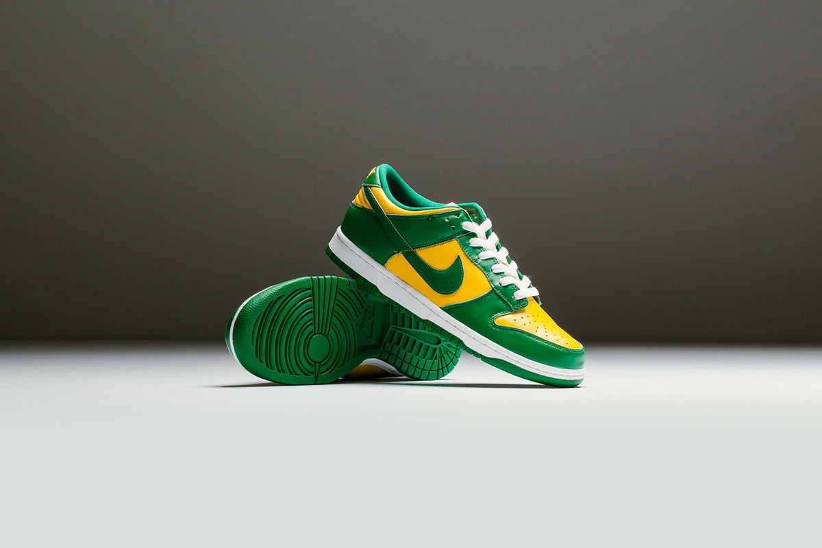 A part of the "Team Tones" pack, Nike Dunk Low SP 'Brazil' Releases 5/21