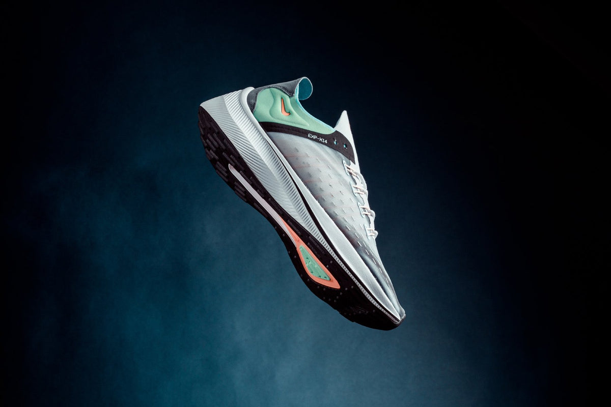 Nike EXP-X14 QS "White/Emerald Rise/Blue Chill" Available Now