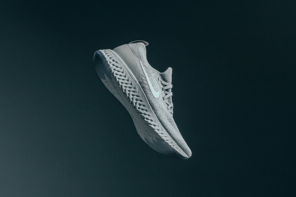 Nike Epic React Flyknit "Wolf Grey/White" Available Now