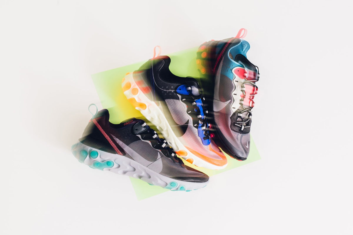 Nike Element React 87' Pack Available In-Store Thursday @11AM PST