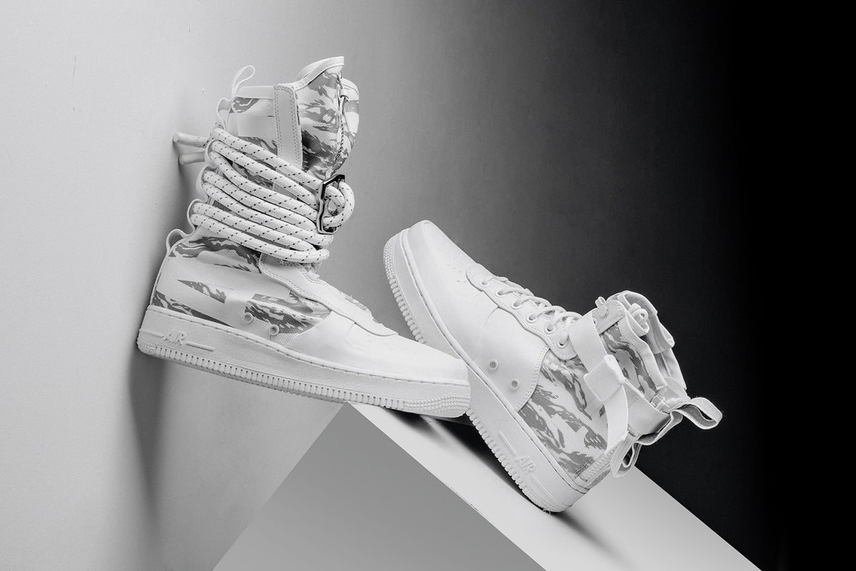 Nike SF Air Force 1 'White Tiger Camo' Collection Coming Soon