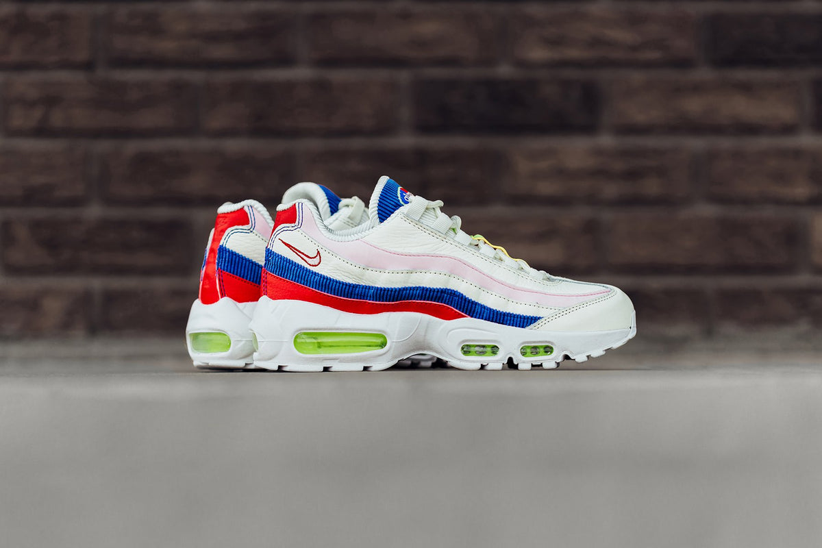 Nike Women's Air Max 95 SE "Sail/Arctic Pink/Racer Blue" Available Now