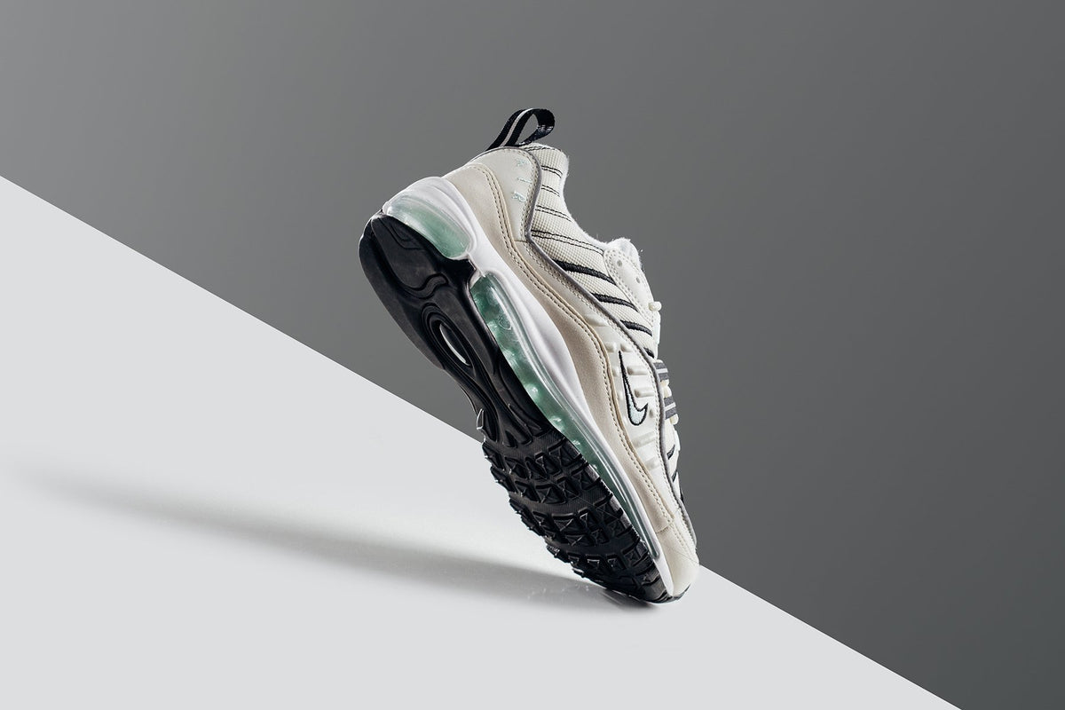 Nike Women's Air Max 98 "Sail/Igloo-Fossil" Available Now