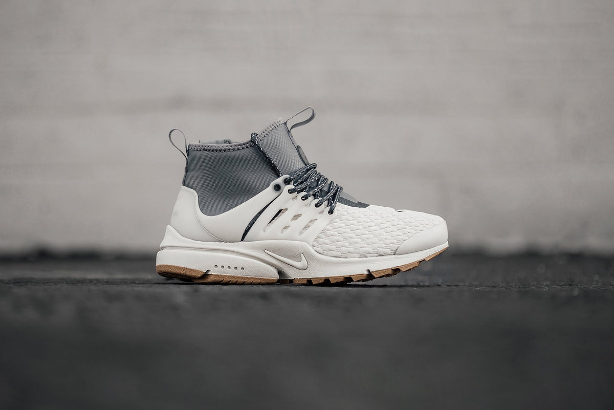 Nike Women's Air Presto Mid Utility Premium 'Light Bone' Available Now