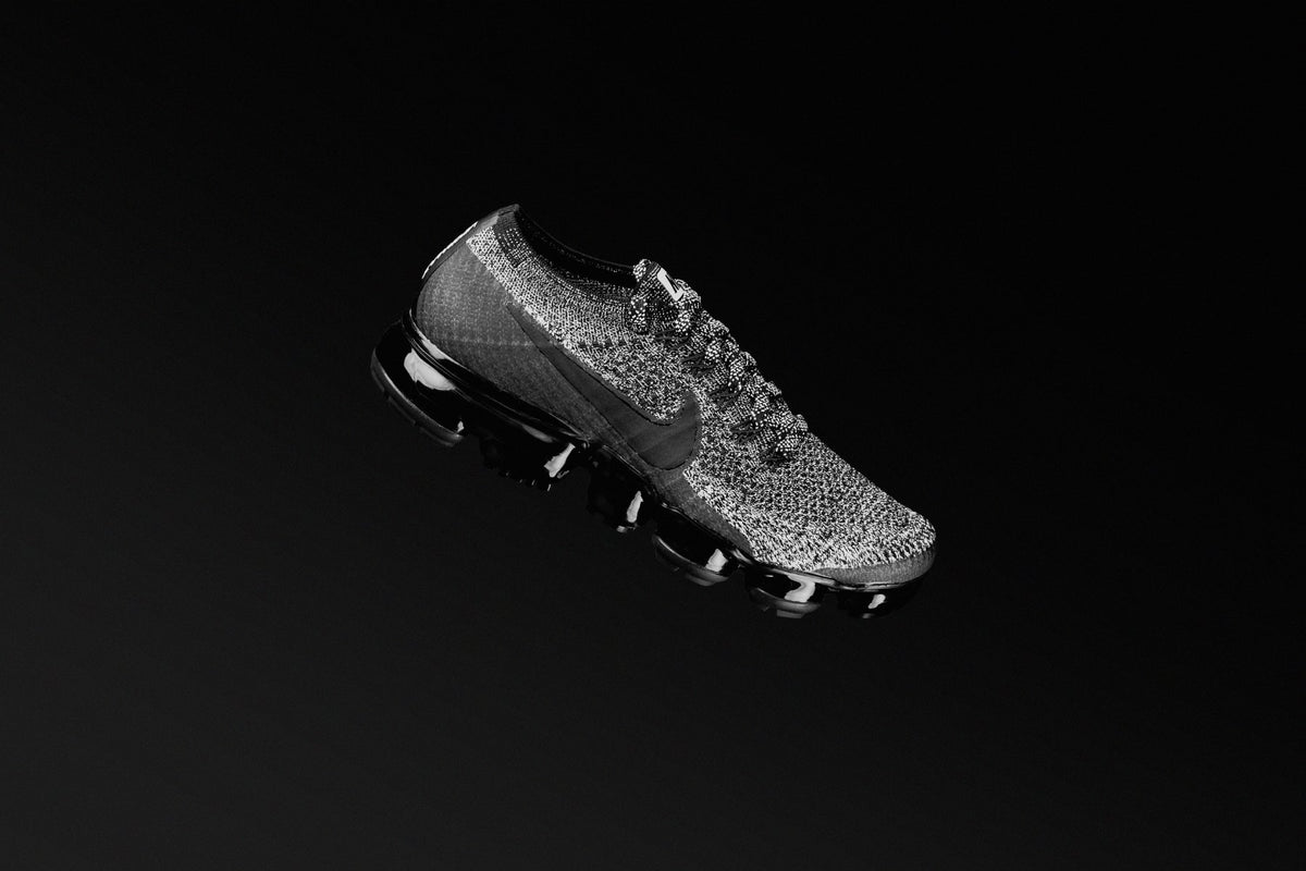 Nike Women's Air VaporMax Flyknit in Black/Racer Blue Available Now