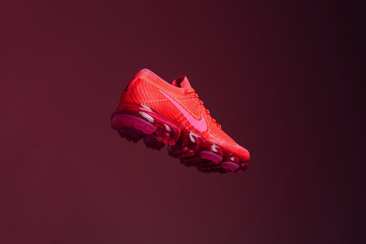 Nike Women's Air VaporMax Flyknit "Hyper Punch/Black"  Available Now