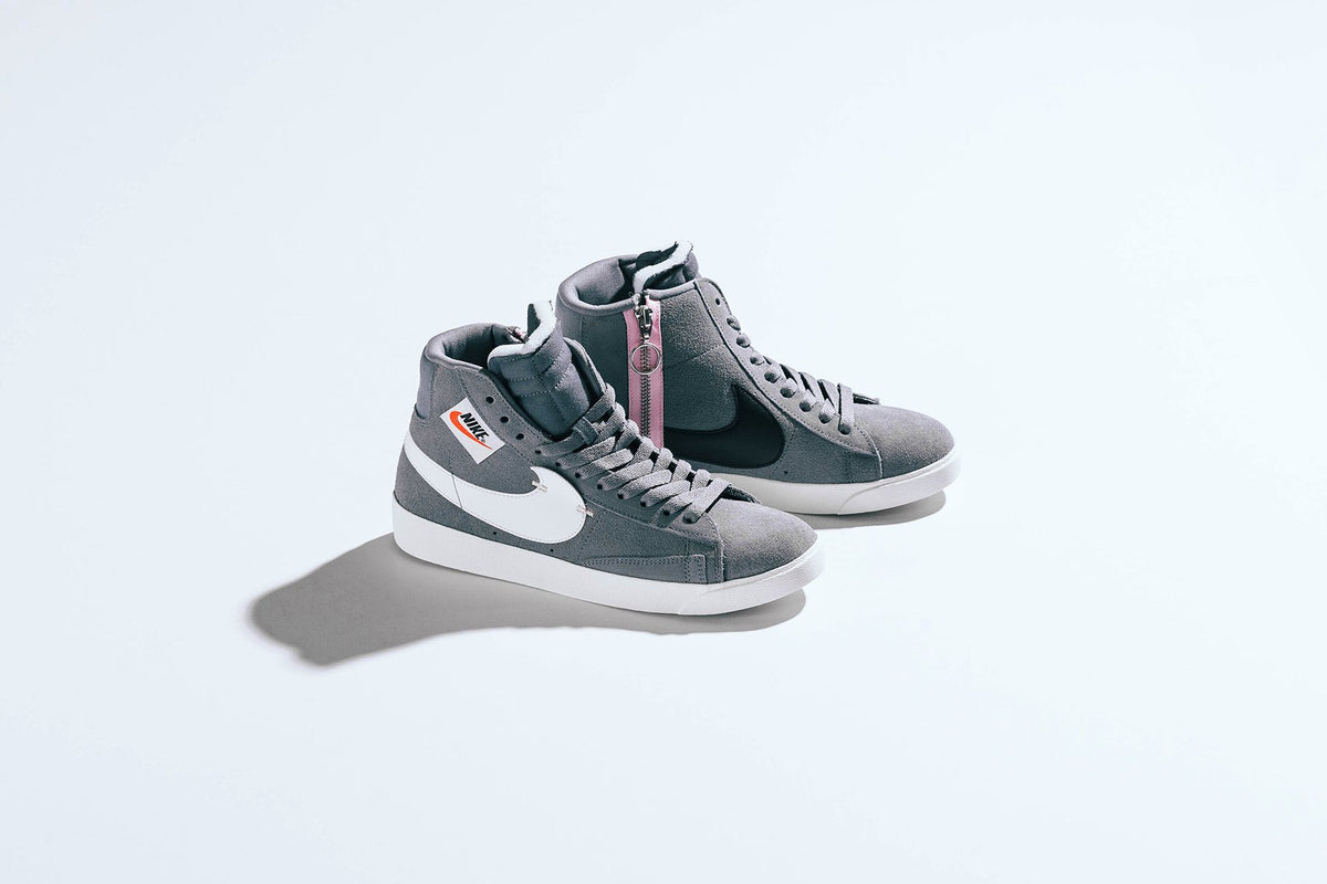 Nike Women's Blazer Mid Rebel "Cool Grey/Summit White" Available Now