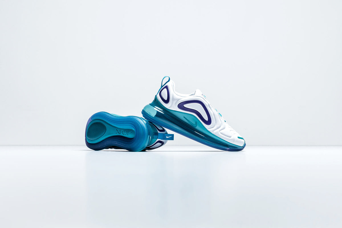 Nike Women's Air Max 720 "White/Court Purple/Spirit Teal" Available Now