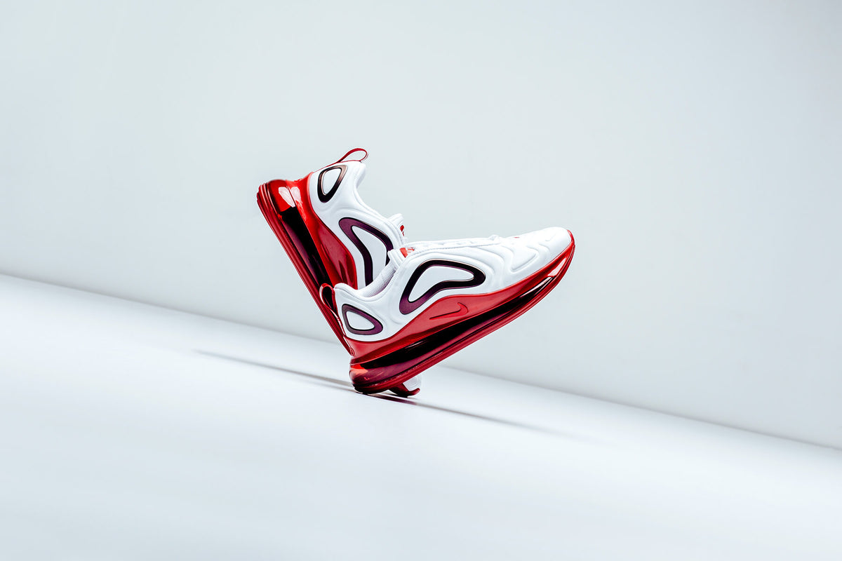 Nike Women's Air Max 720 SE "White/Gym Red" Available Now