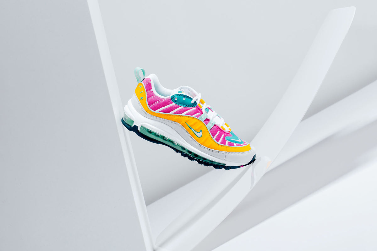 Nike Women's Air Max 98 "Spirit Teal/Vast Grey/Tropical Twist" Available Now