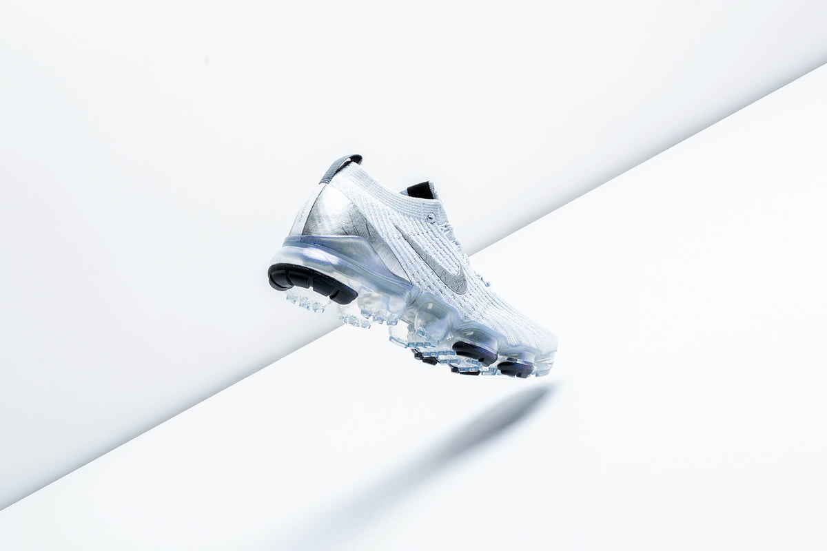 Nike Women's Air VaporMax Flyknit 3 "White/Metallic Silver/Pure Platinum" Coming Soon