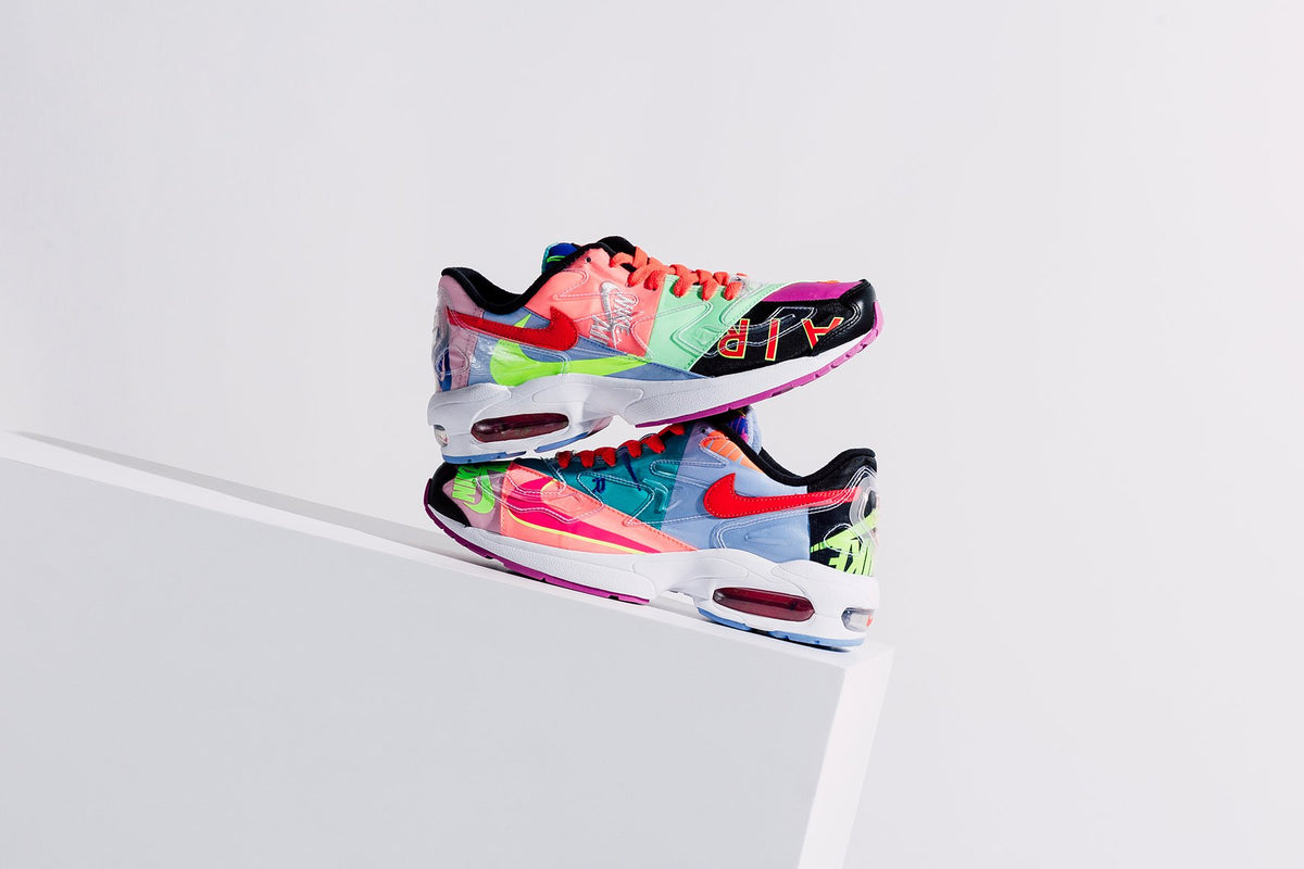 Nike x Atmos Air Max2 Light QS "Black/Bright Crimson" Coming Soon