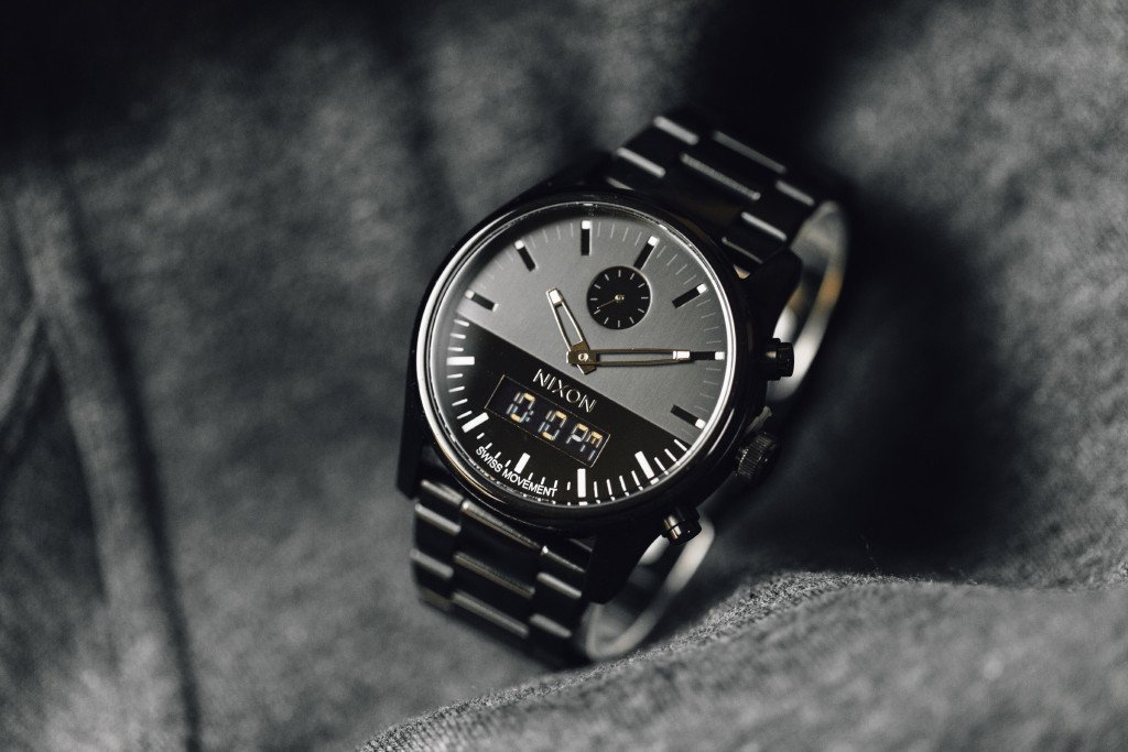 Nixon Duo Watch In All Black Available Now