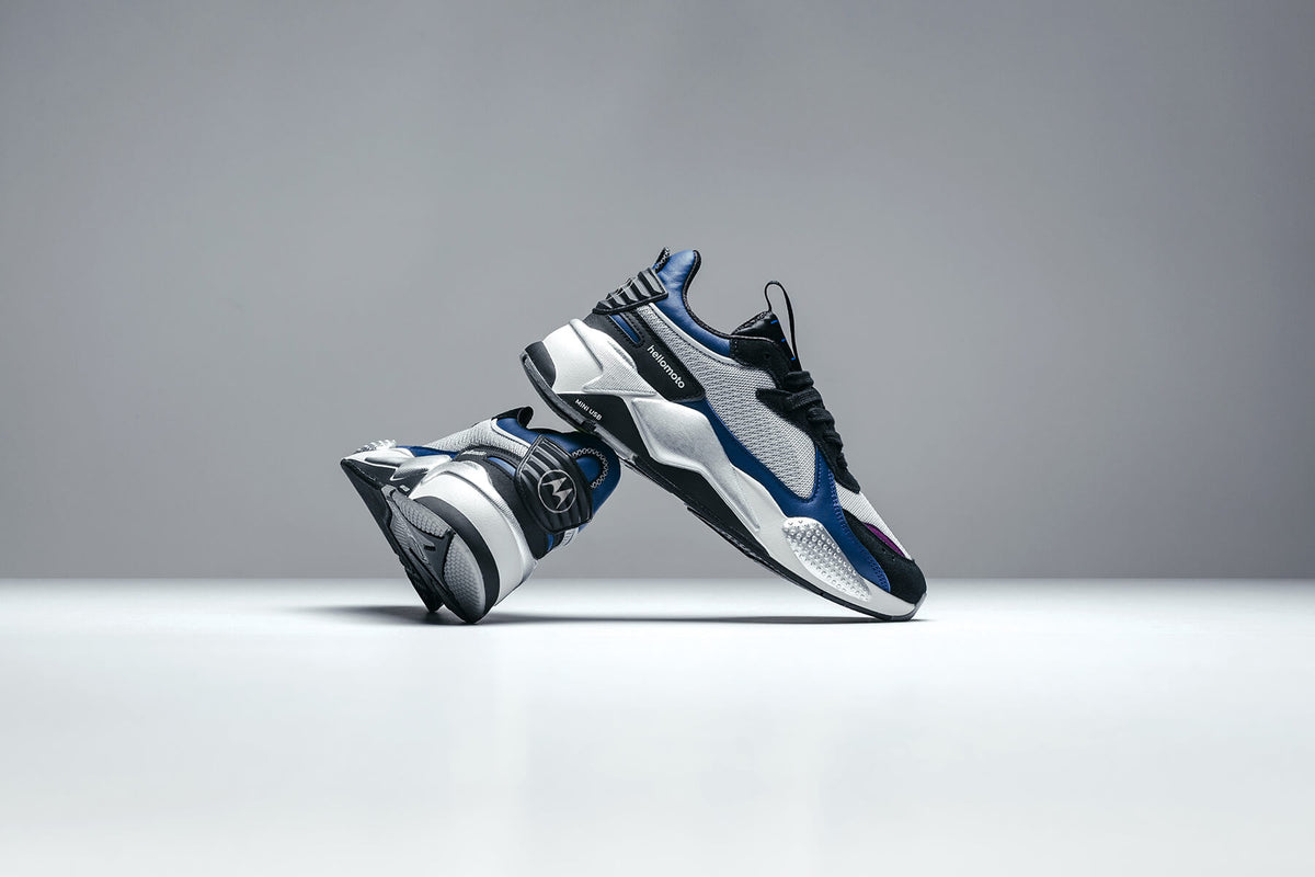 Puma RS-X Tech Motorola "Puma Silver/Sodalite Blue" Available Now