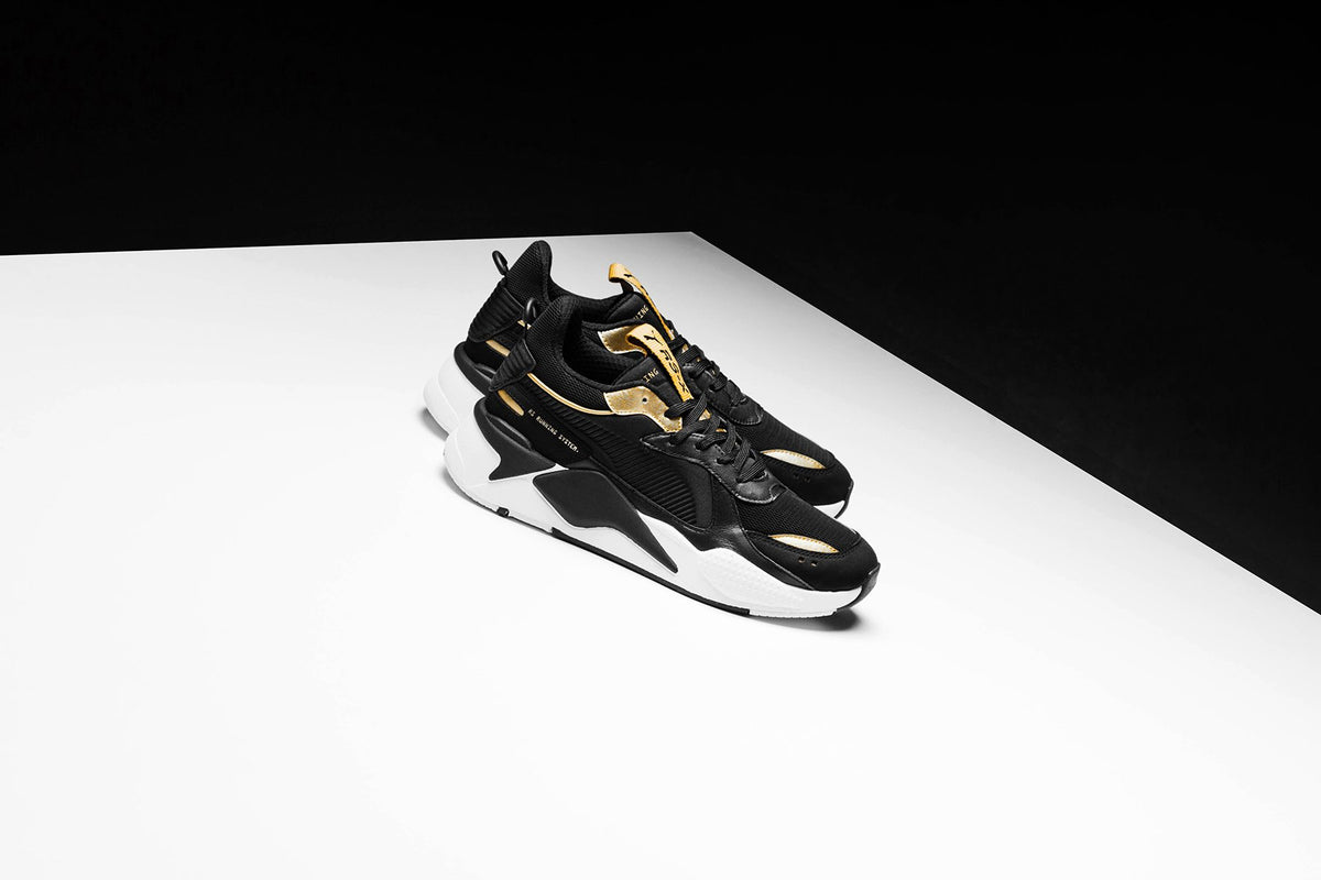 Puma RS-X Trophy "Black/Team Gold" Available Now