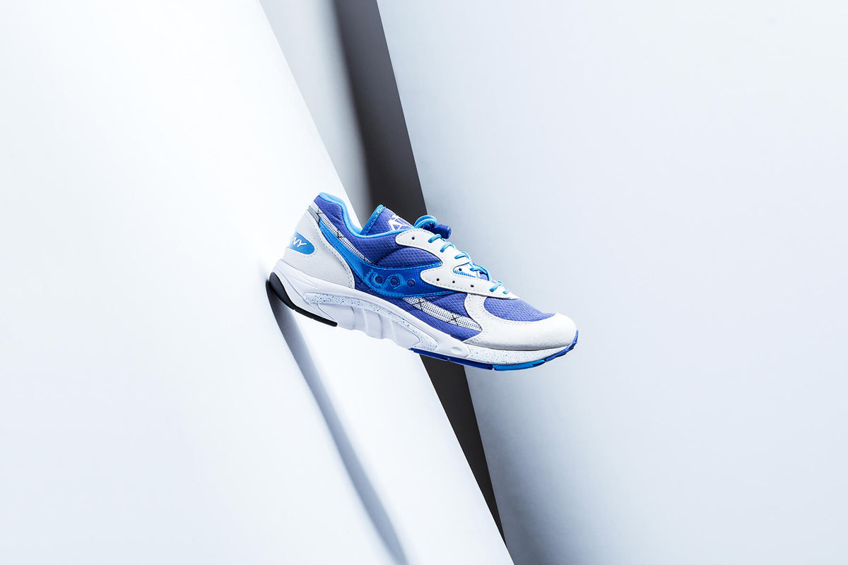Saucony Aya "White/Blue/Light Blue" Available Now
