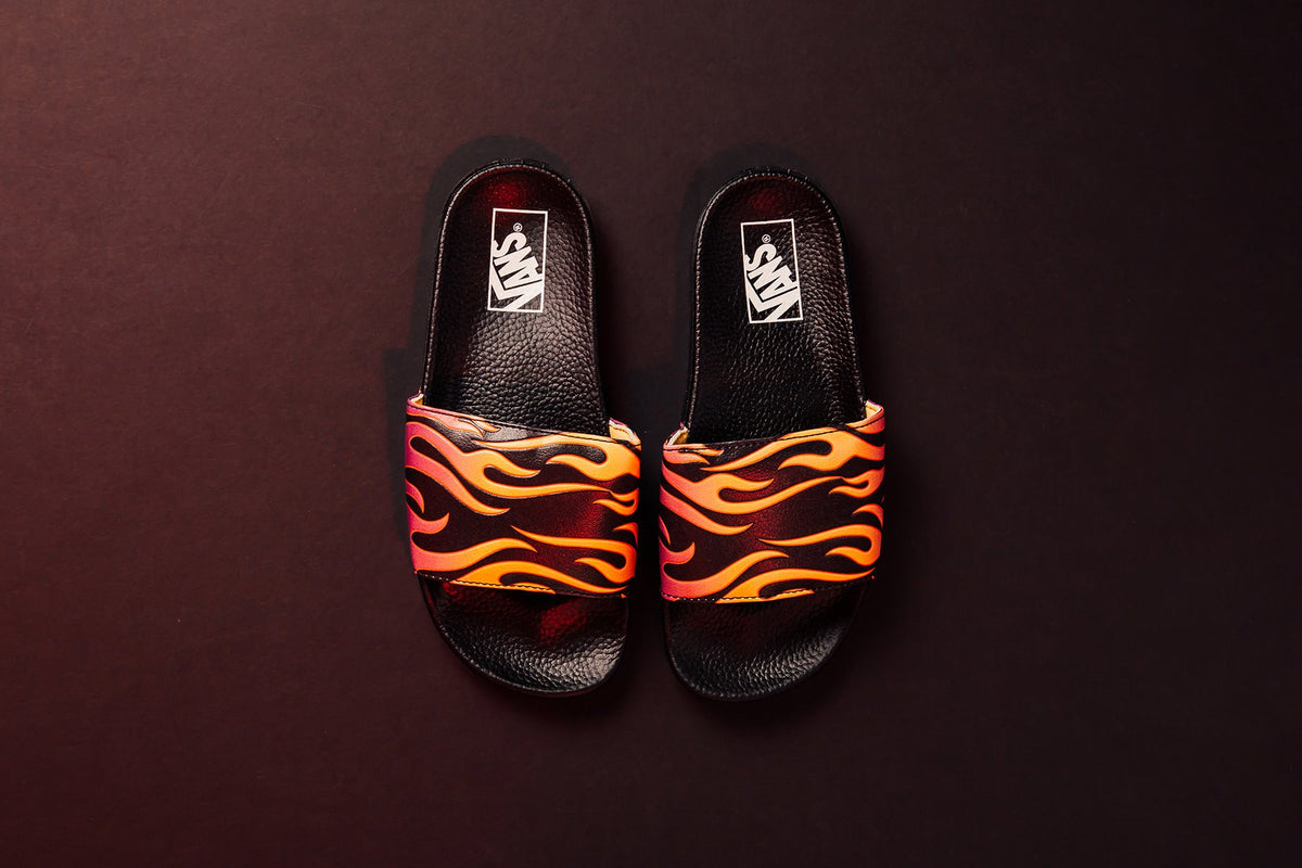 Vans Women's 'Flame' Slides Available Now
