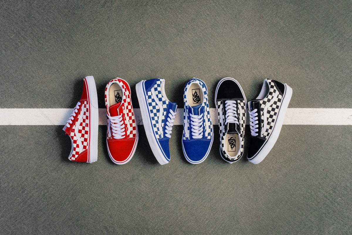 Vans "Checkerboard" Old Skool Pack Available Now