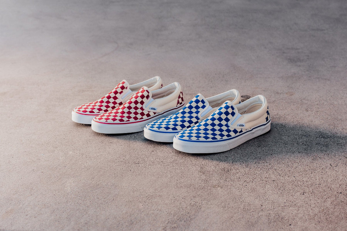 Vans Checkerboard Slip-On Pack Available Now