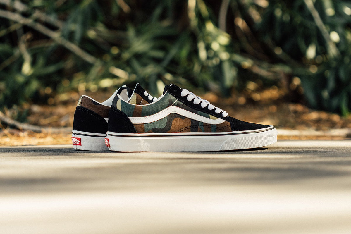 Vans Old Skool "Woodland Camo" Available Now