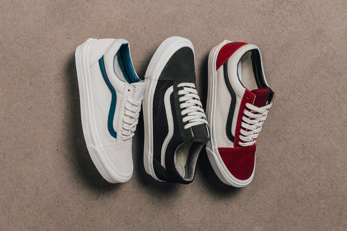 Vans Vault Suede/Canvas Old Skool Collection Available Now