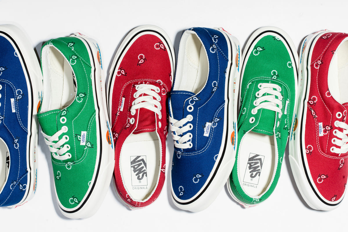 Vans Vault Adds a Paisley Print to the Classic OG Era LX Silhouette