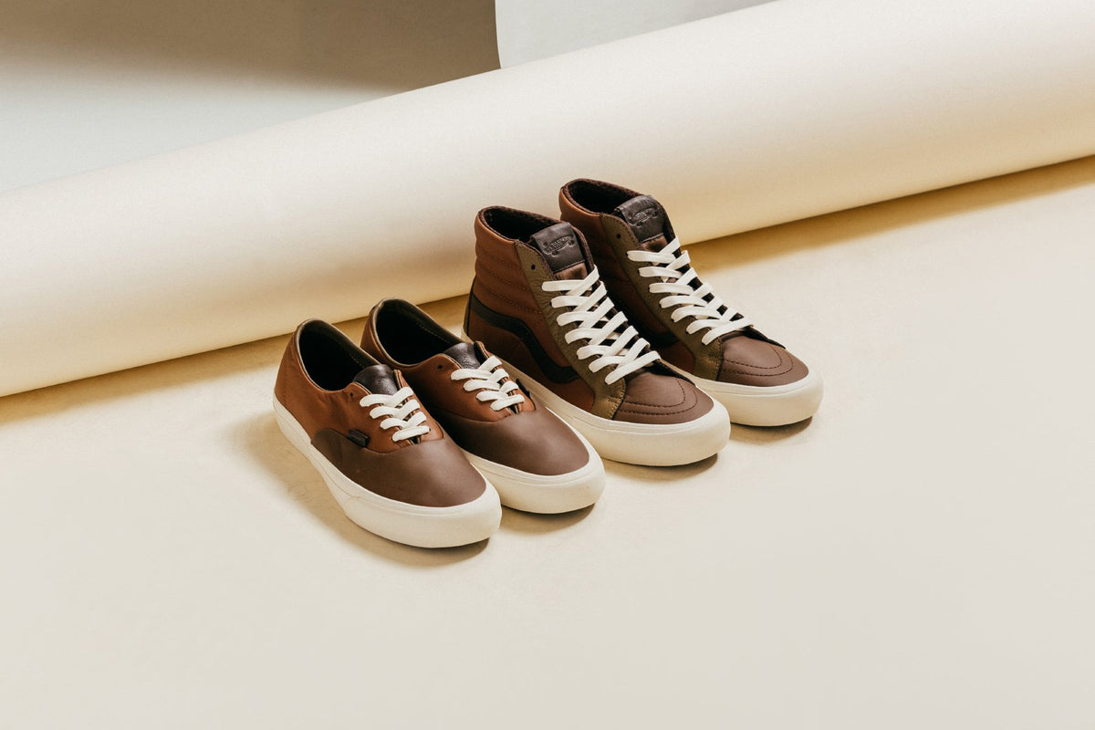 Vans Vault Reissue Premium Leather "Multi Brown" Pack Available Now