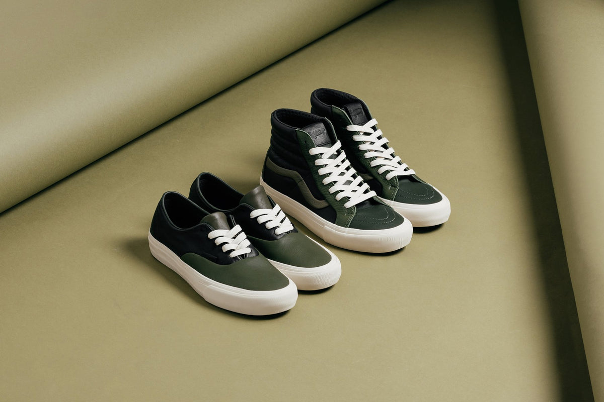 Vans Vault Reissue Premium Leather "Multi Green" Available Now