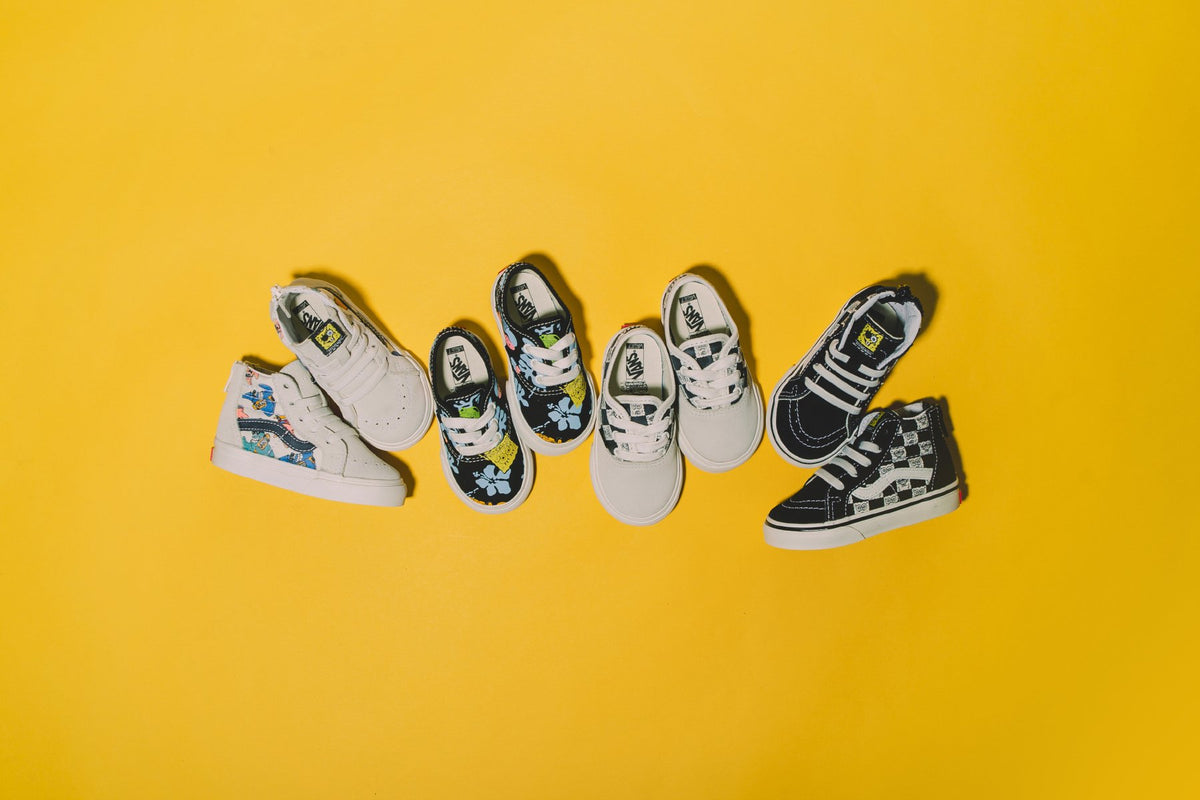 Vans Vault x Spongebob Toddler Footwear Available Now