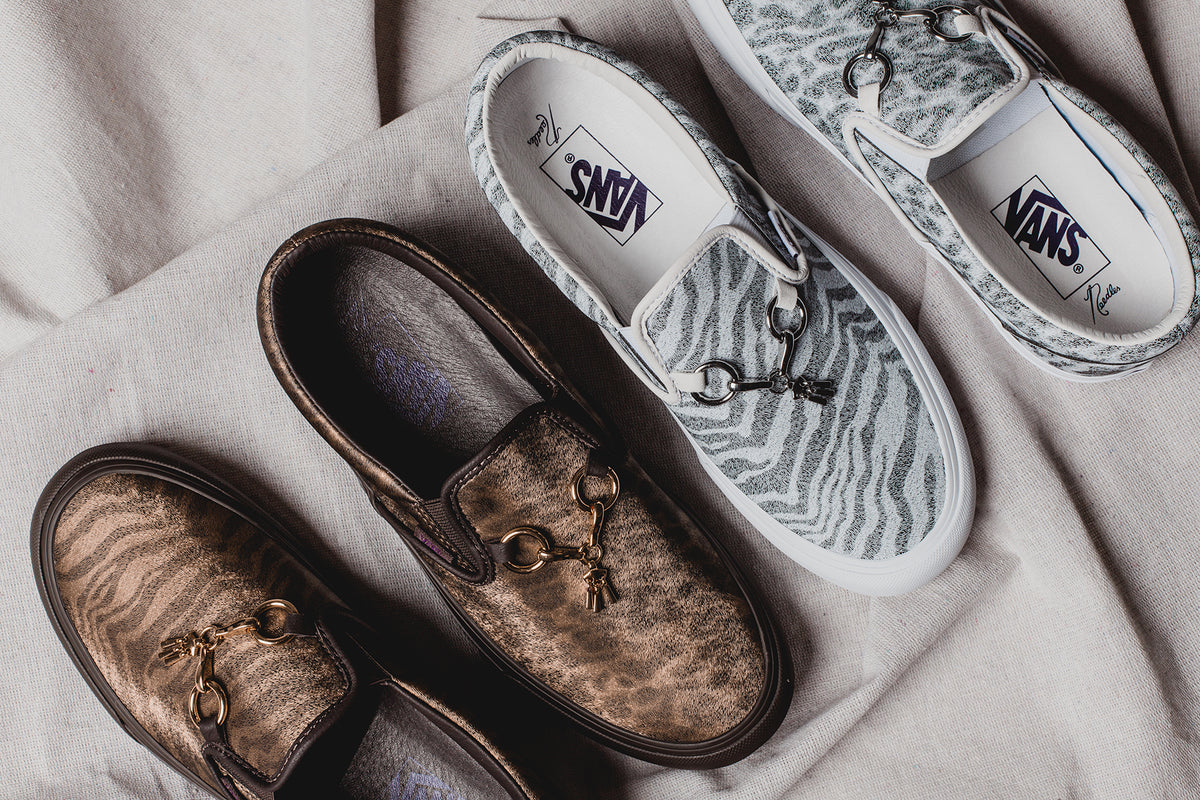 Vans Vault x Needles Collaborate On Animal Print Slip-Ons