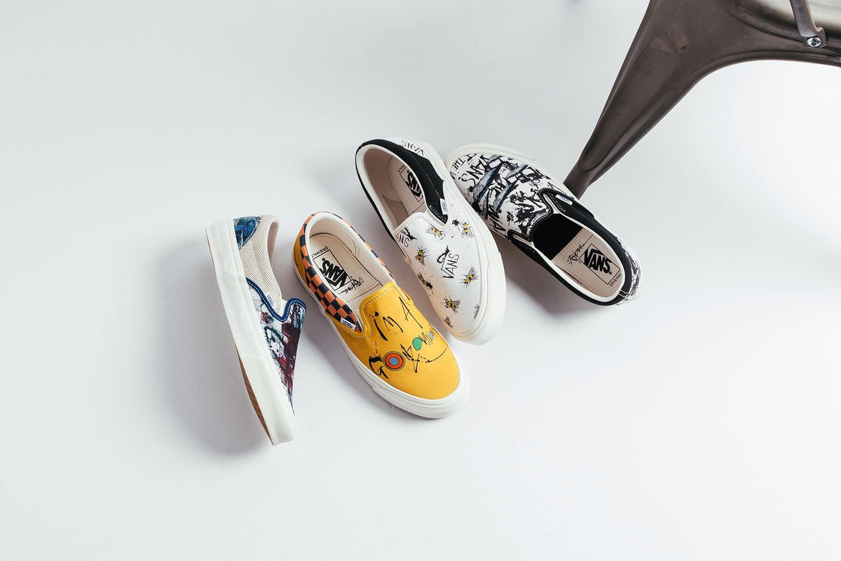 Vans Vault x Ralph Steadman OG Classic Slip-On LX Collection Coming Soon